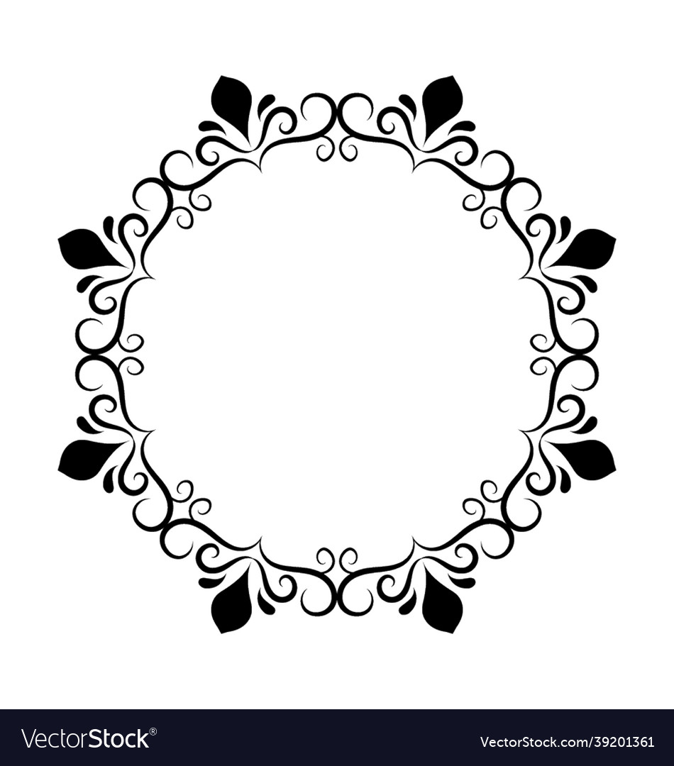 Mirror frame Royalty Free Vector Image - VectorStock