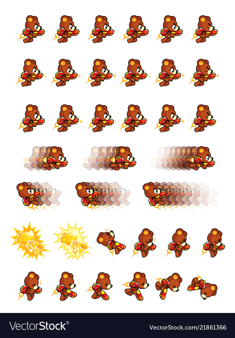 Game Gun Sprites Stock Illustrations – 15 Game Gun Sprites Stock