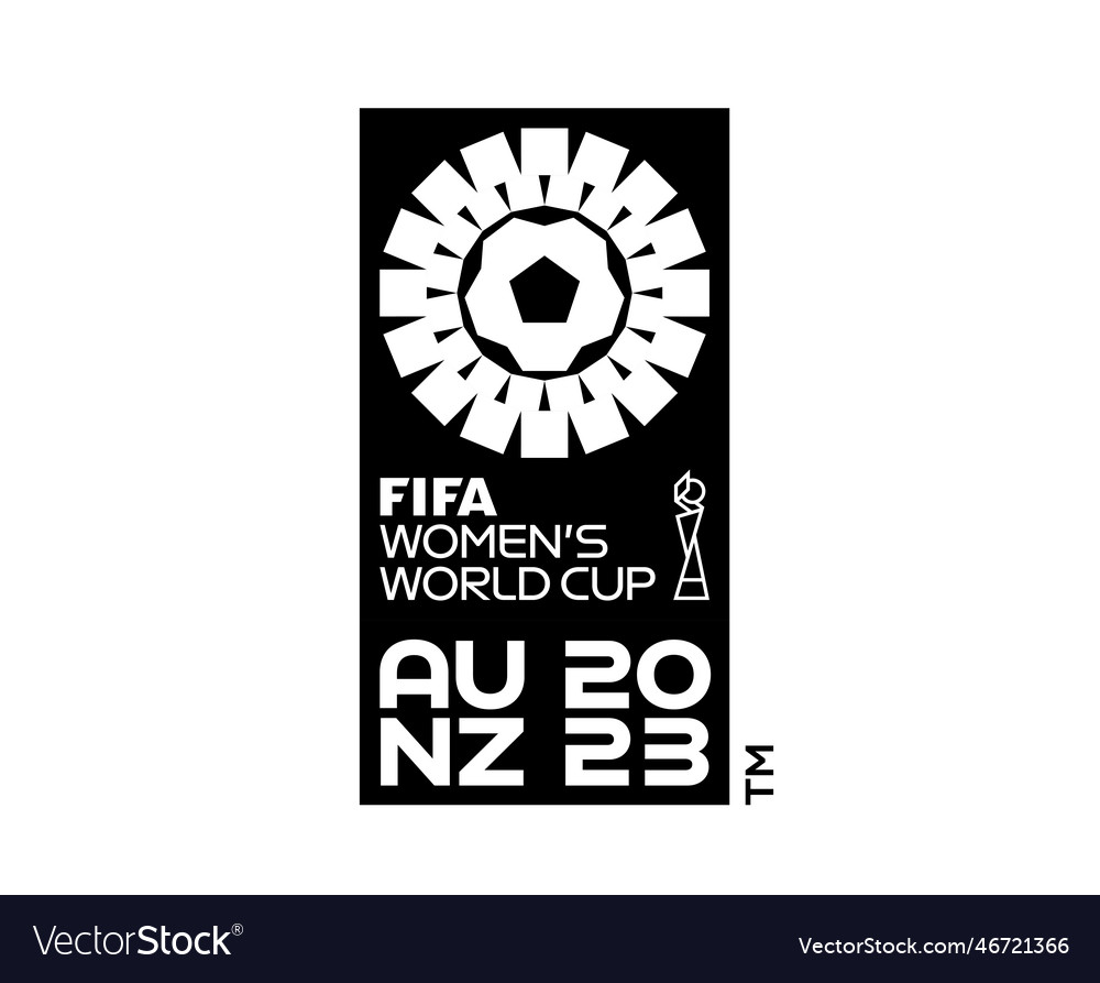 Fifa Womens World Cup Australie New Zealand 2023 Vector Image