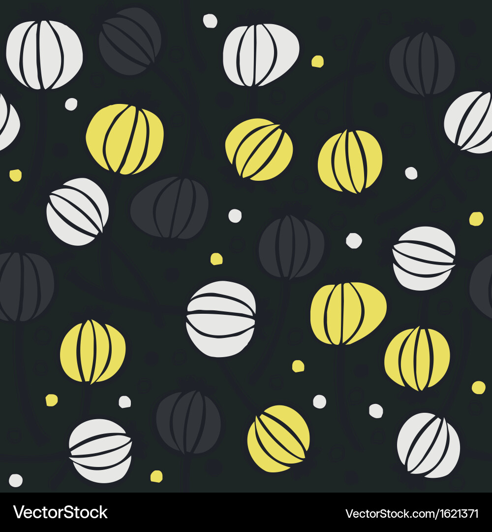 Flower seamless background Royalty Free Vector Image