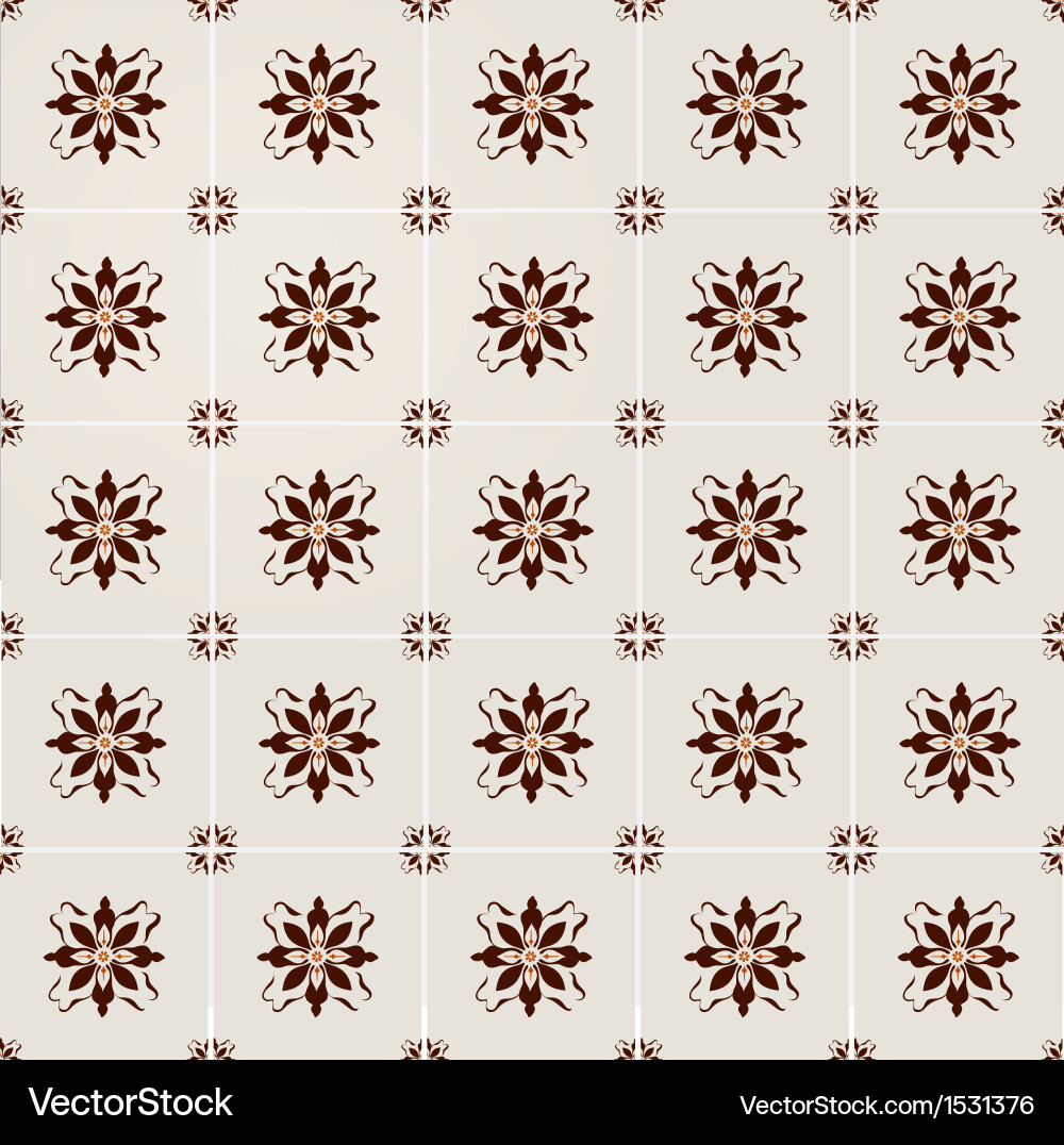 Seamless retro background Royalty Free Vector Image