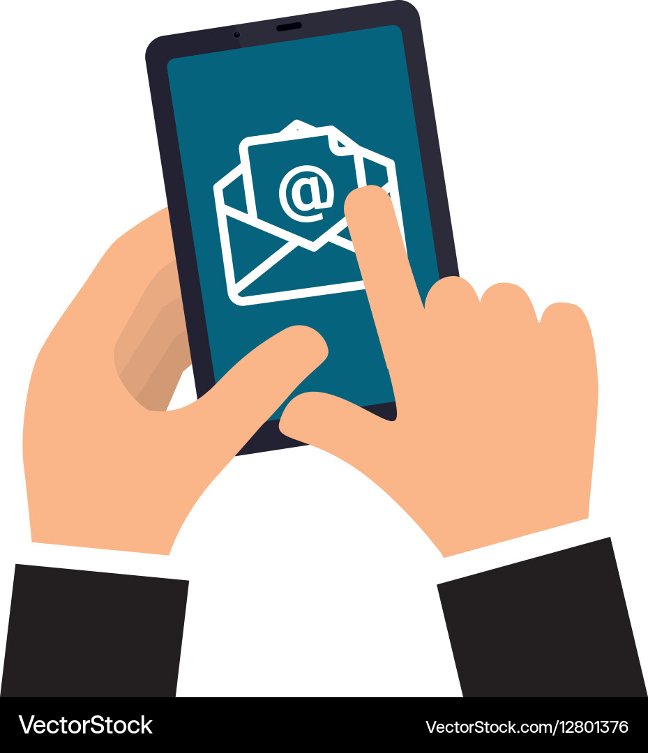 Smartphone device icon Royalty Free Vector Image