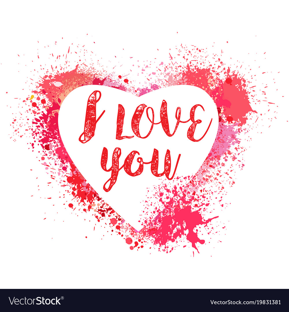 Happy valentines day card Royalty Free Vector Image