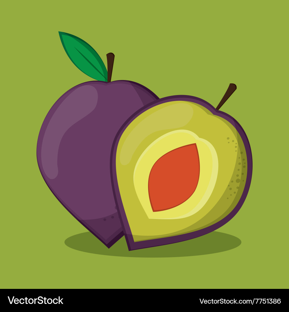 Fruit icon design Royalty Free Vector Image - VectorStock