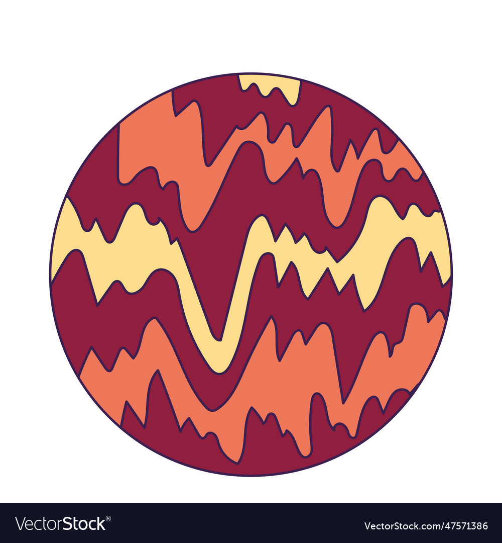 Isolated Colored Sci Fi Planet Icon Royalty Free Vector isolated-colored-sci-fi-planet-icon-royalty-free-vector