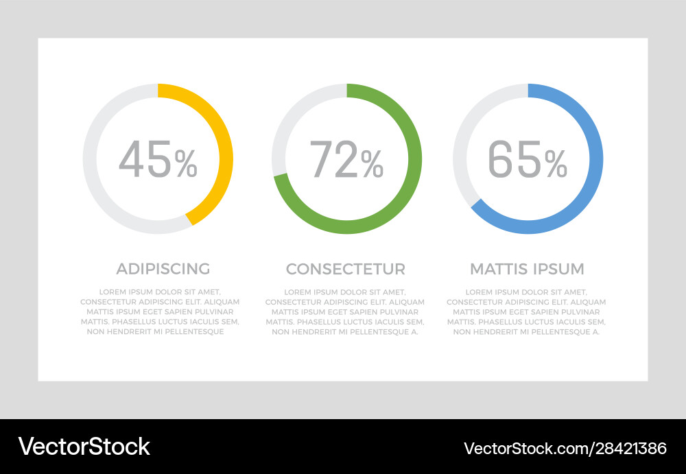 Set green and blue orange elements Royalty Free Vector Image