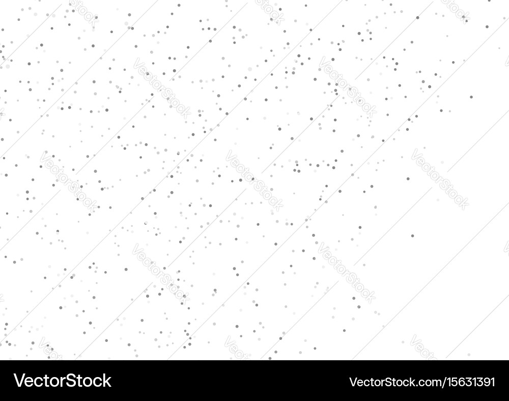 Grey halftone dust particle abstract background Vector Image