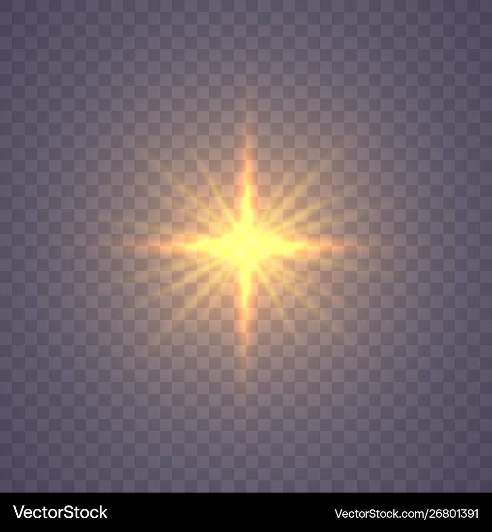 Shining star Royalty Free Vector Image - VectorStock