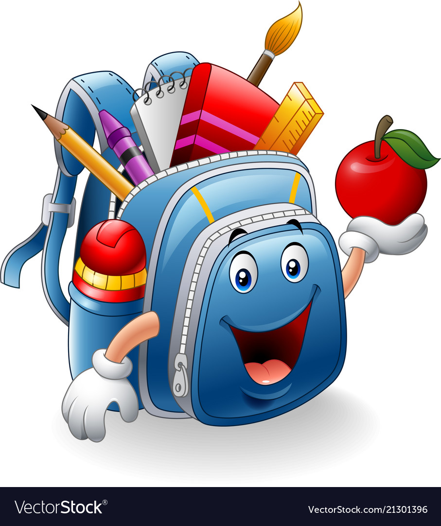 Animated 2024 school bag