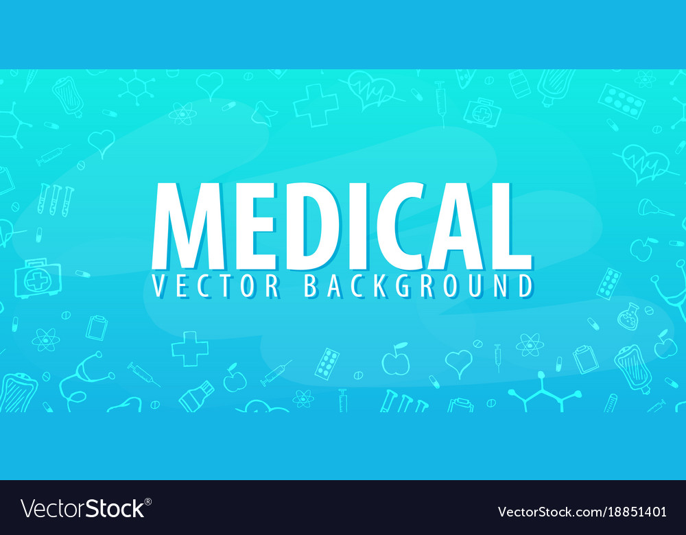 Medical background care health Royalty Free Vector Image