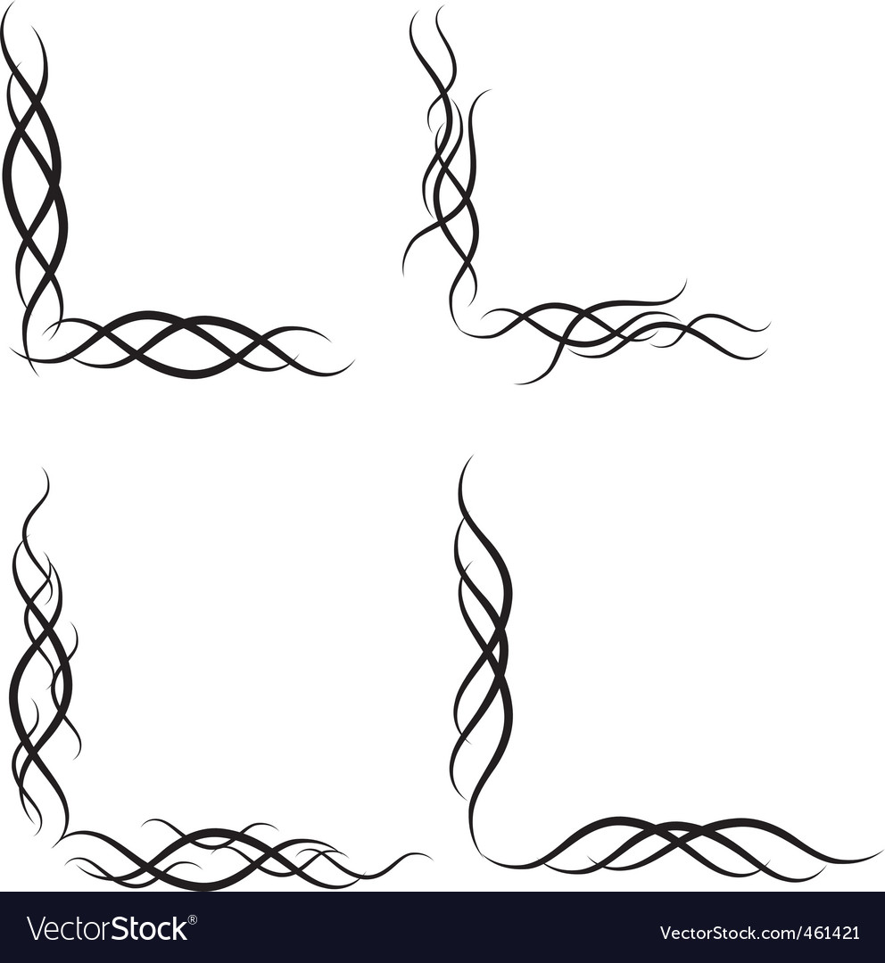 Design elements Royalty Free Vector Image - VectorStock