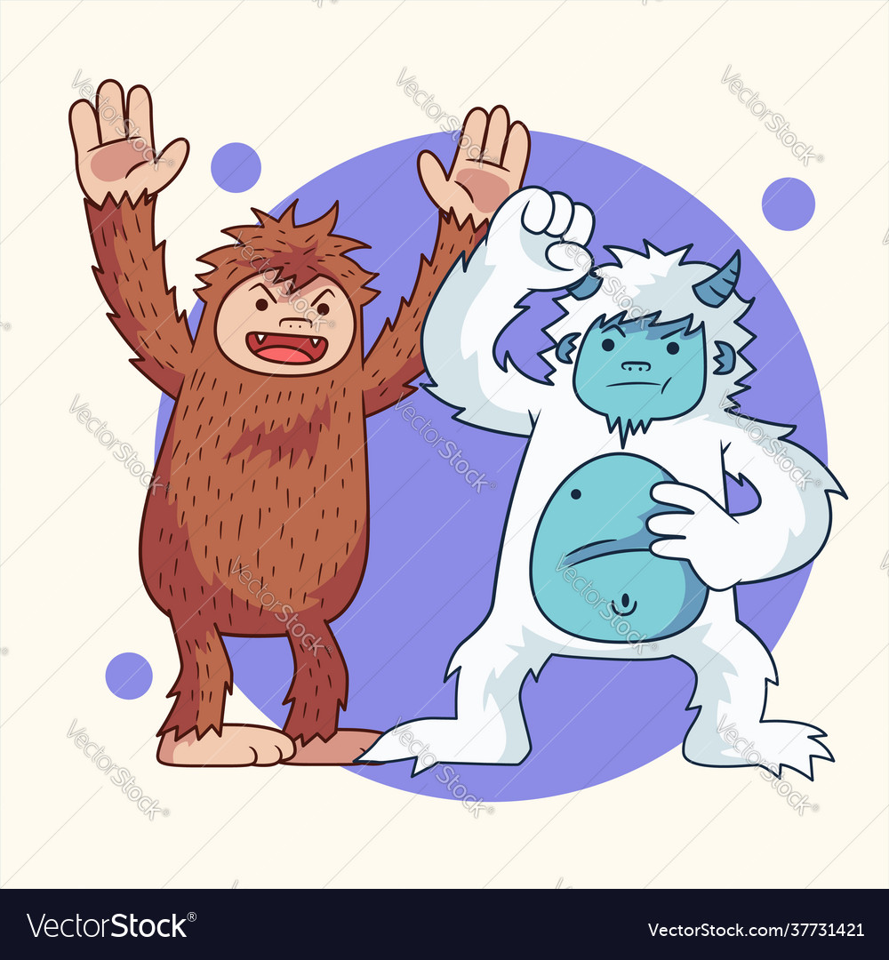 Bigfoot vs. Yeti, Imagem