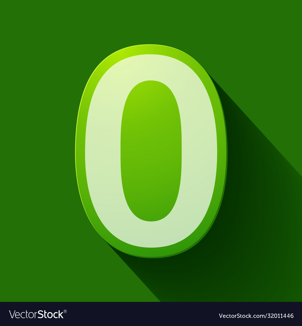 Volume icons number zero Royalty Free Vector Image