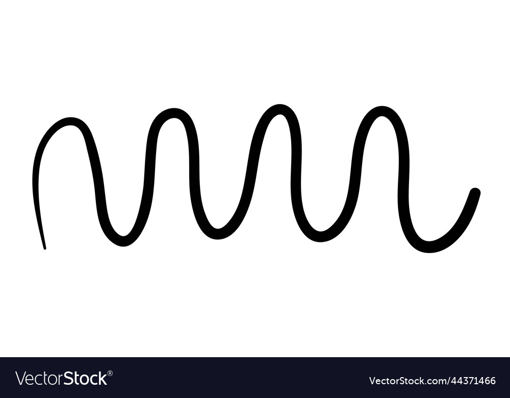 Hand painted line Royalty Free Vector Image - VectorStock