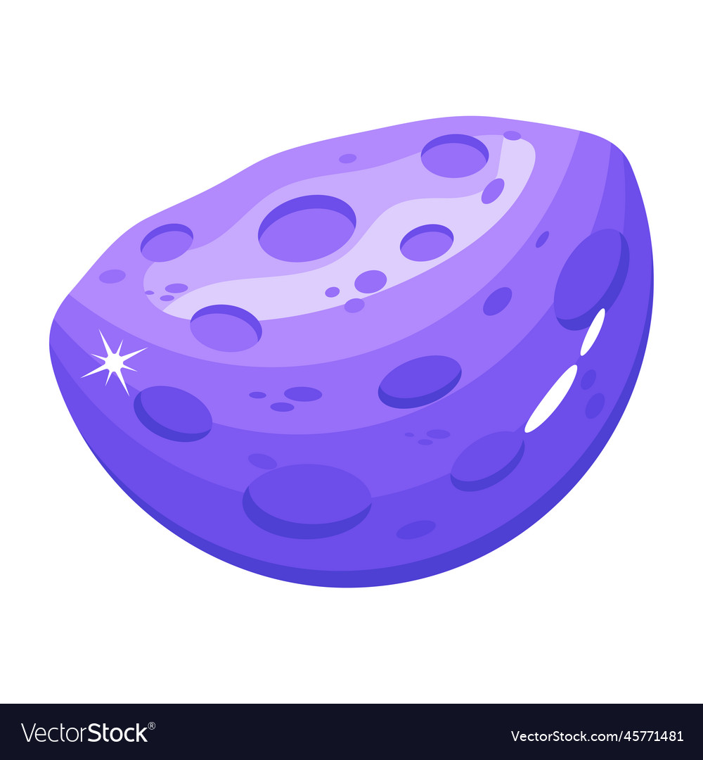 Blue moon Royalty Free Vector Image - VectorStock