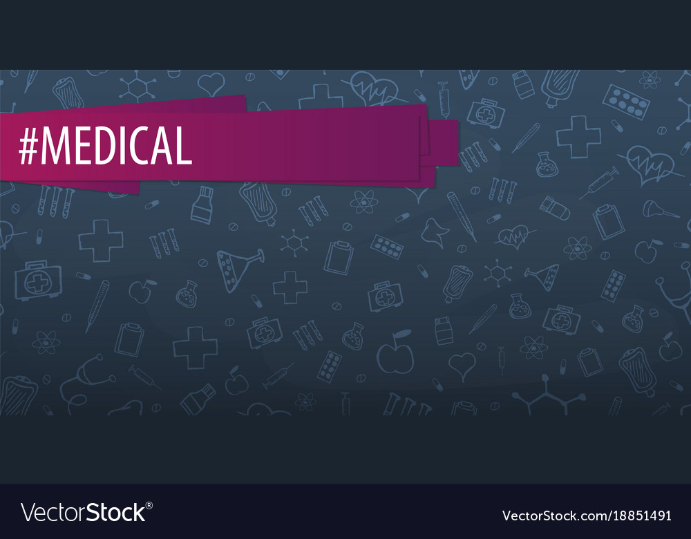 Medical background care health Royalty Free Vector Image