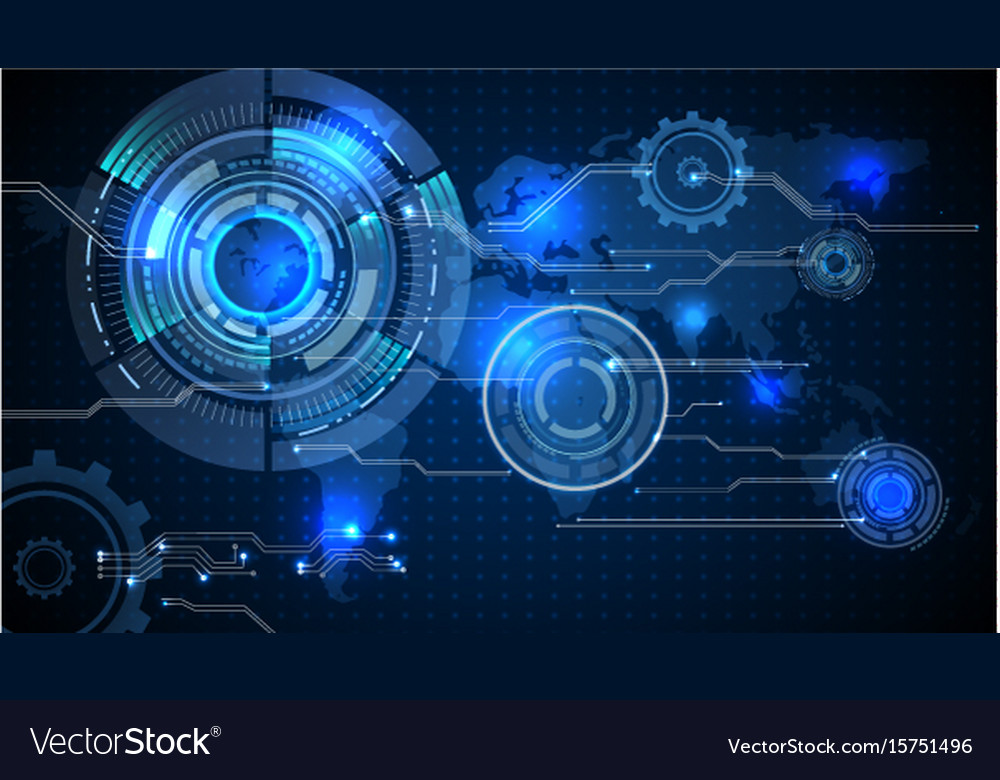 Abstract technology background Royalty Free Vector Image