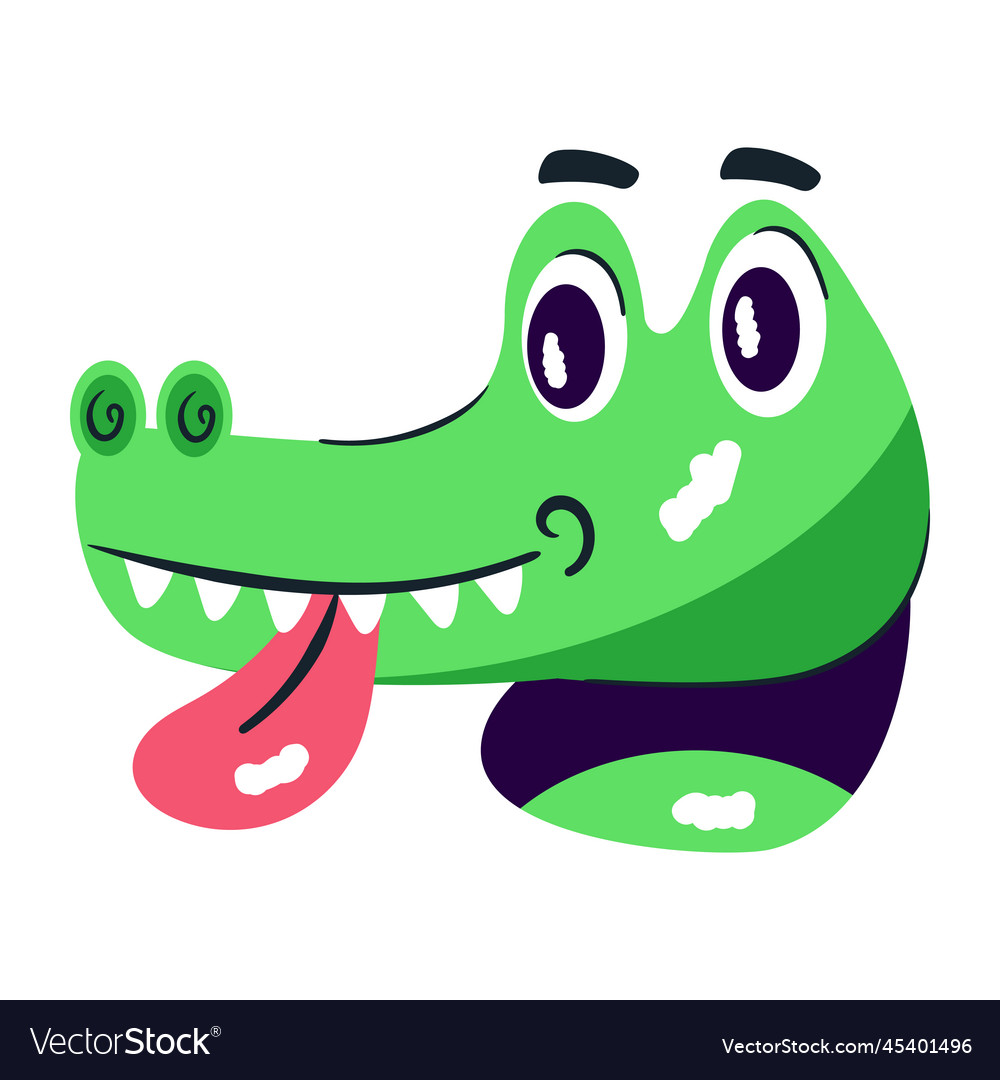 Crocodile face