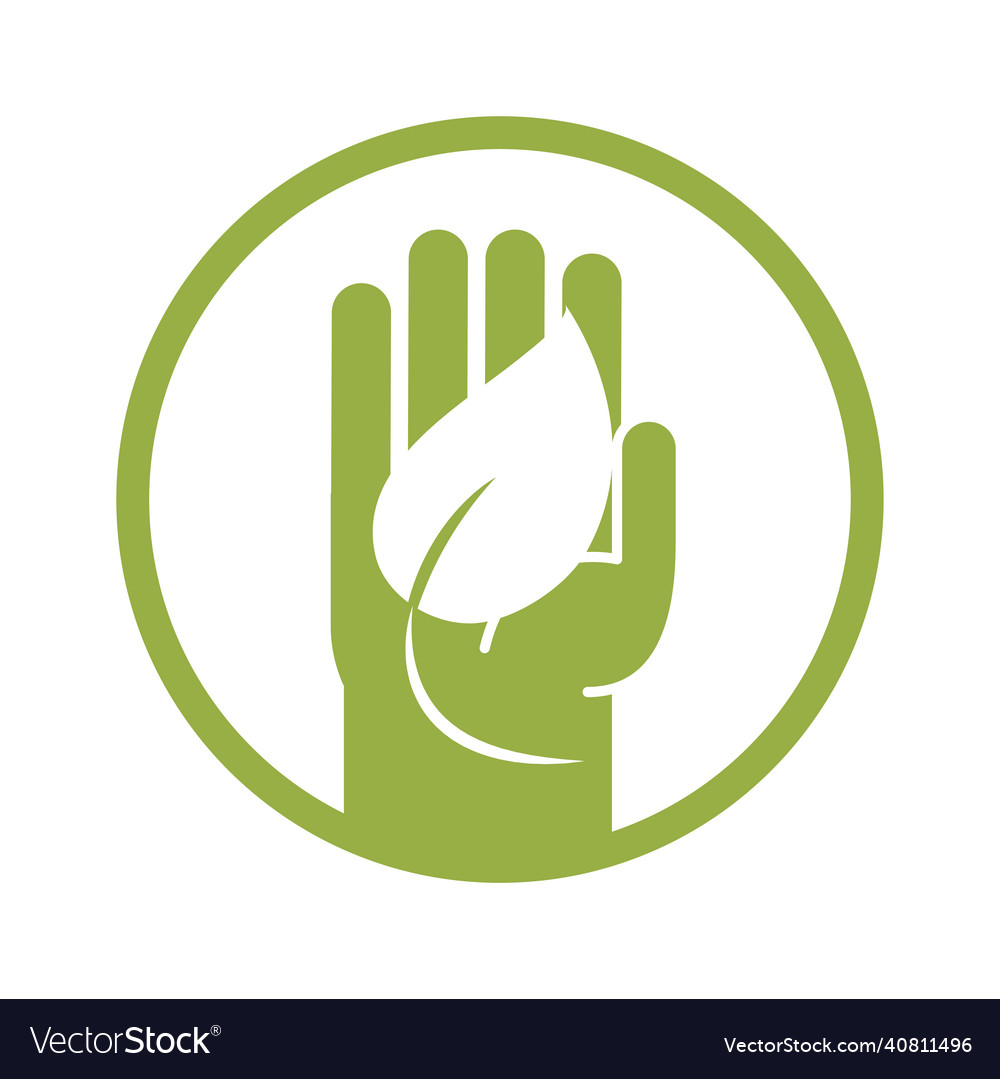 Think green ecology Royalty Free Vector Image - VectorStock