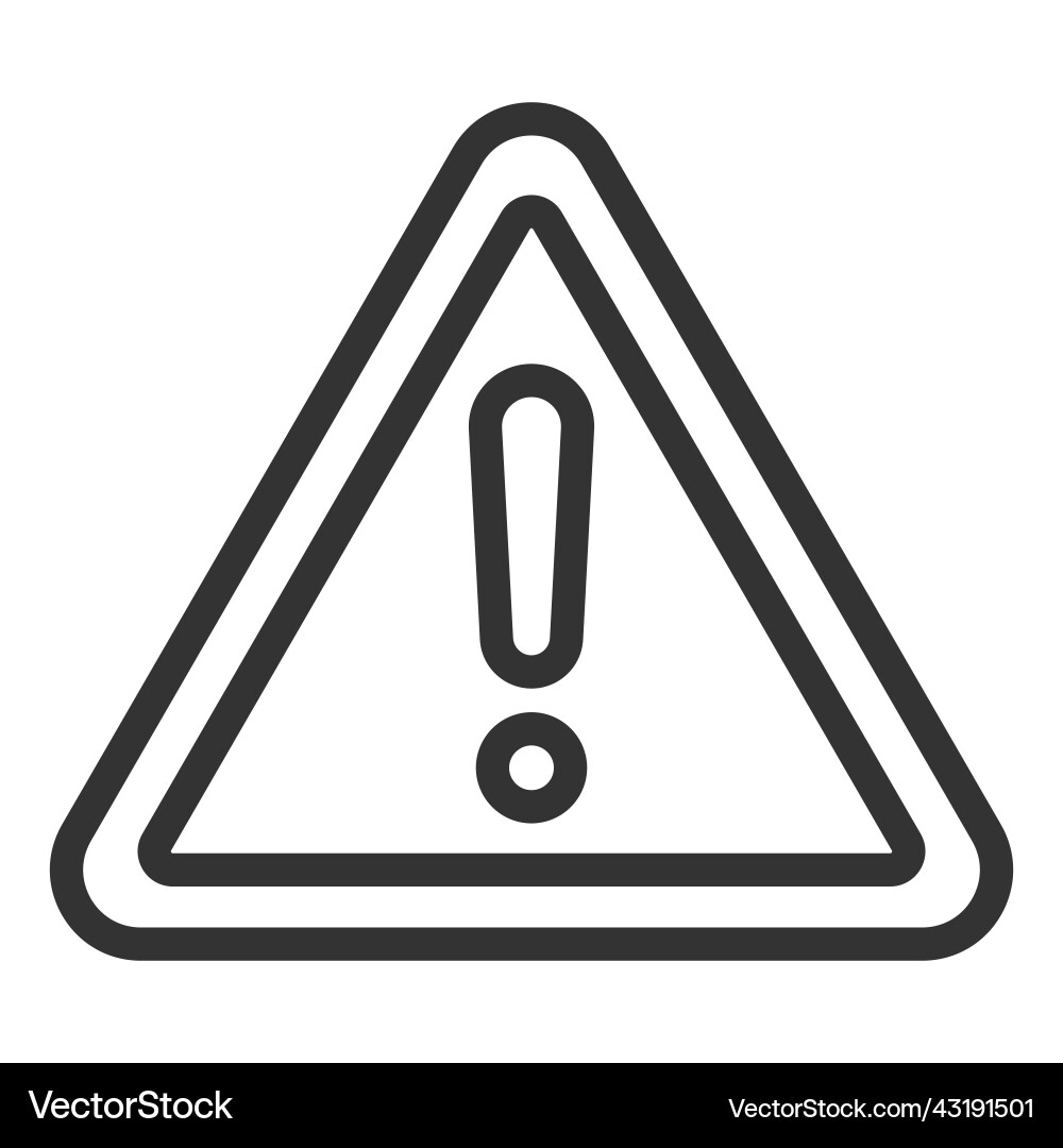 Exclamation mark Royalty Free Vector Image - VectorStock