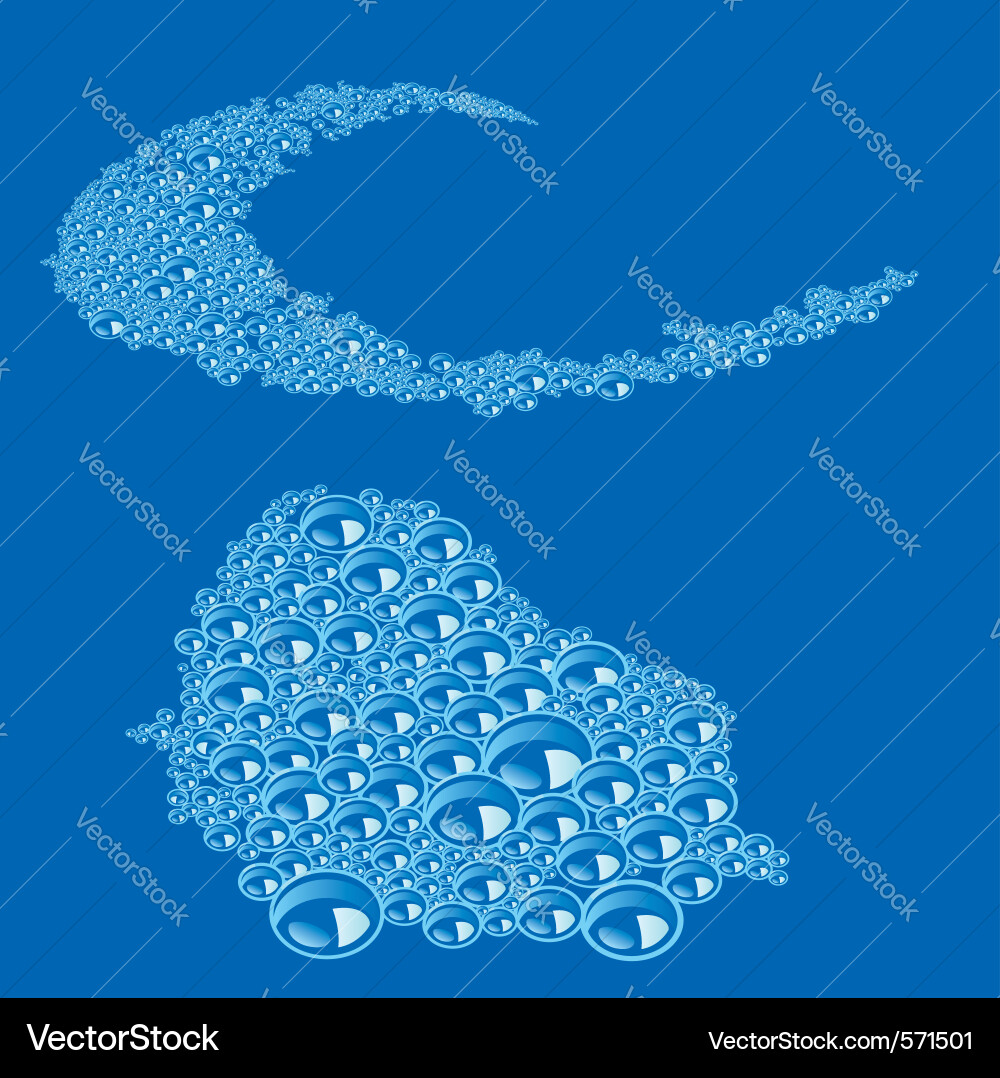 Soap bubbles Royalty Free Vector Image - VectorStock