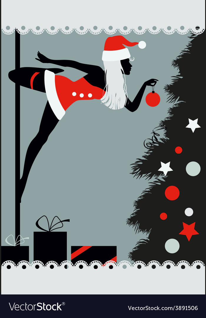 pole dancer christmas shirt