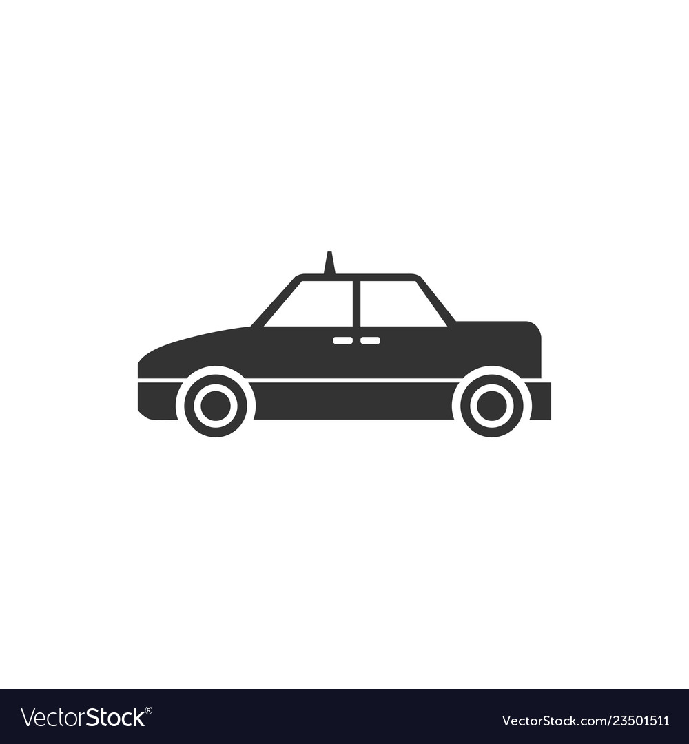 Car Icon Graphic Design Template Royalty Free Vector Image