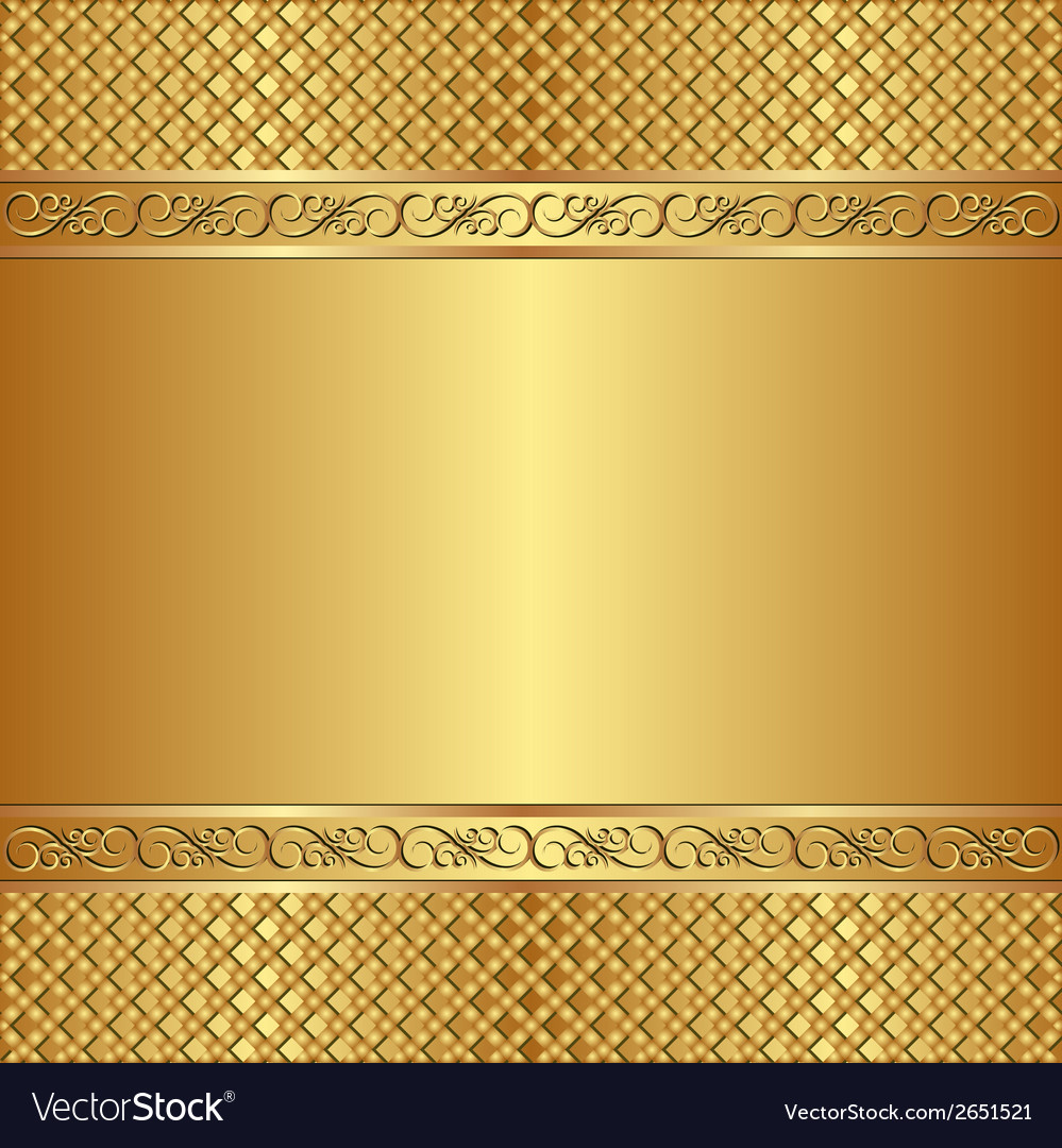 Download Golden background Royalty Free Vector Image - VectorStock