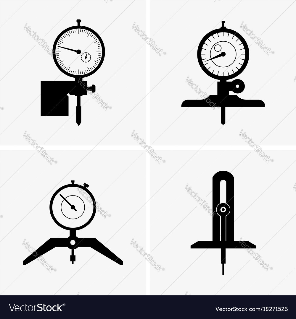 Depth gauge Royalty Free Vector Image - VectorStock