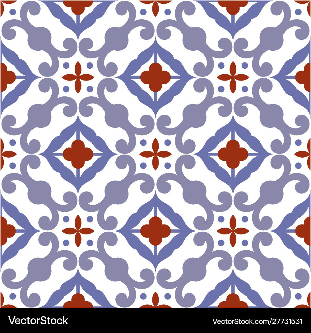 Vintage tile Royalty Free Vector Image - VectorStock