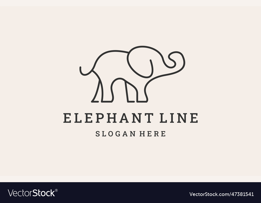 Elephant Royalty Free Vector Image - VectorStock