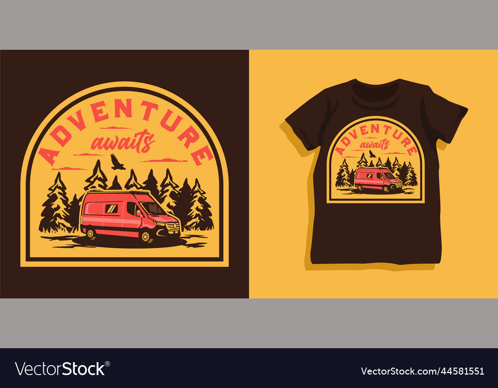 camper t shirt designs