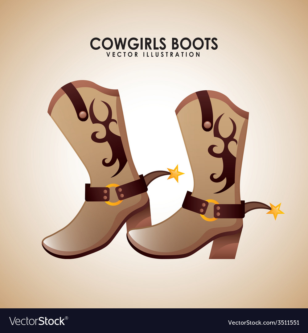Western Banner Design Royalty Free Vector Image