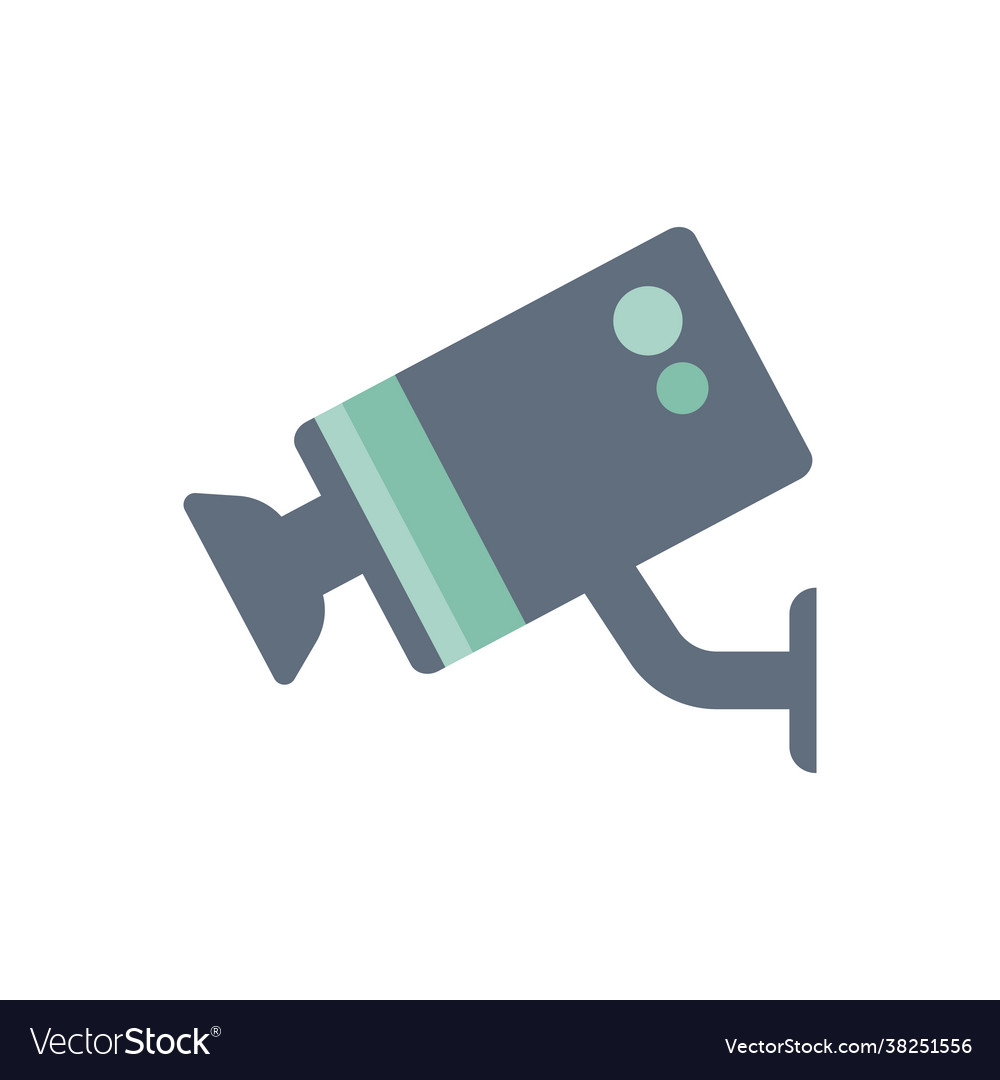 Security camera Royalty Free Vector Image - VectorStock