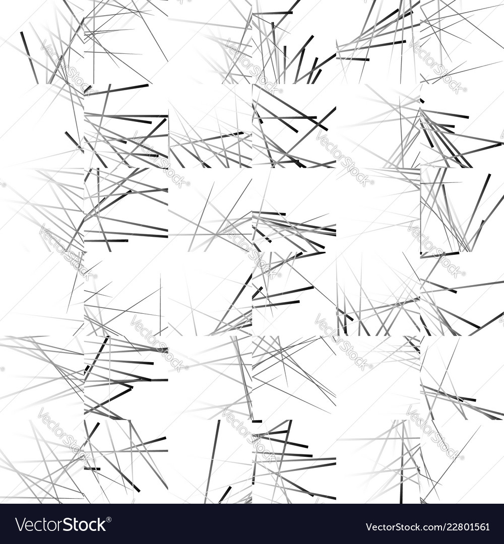 Abstract pattern with straight random lines Vector Image