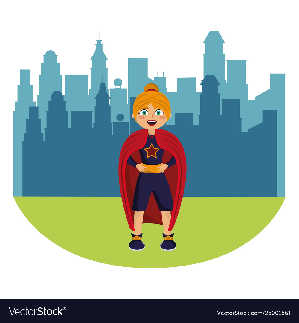 Kid with halloween costume Royalty Free Vector Image