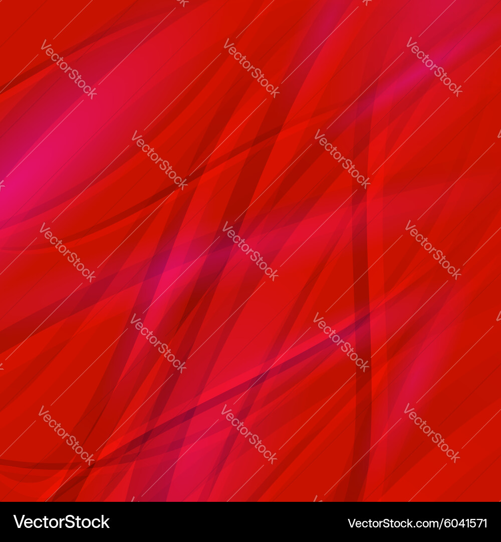 Abstract red wave background Royalty Free Vector Image