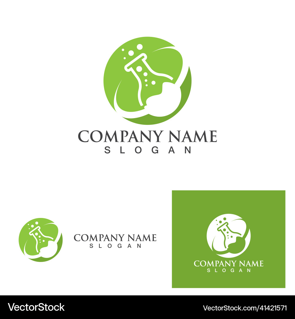 Lab icon template Royalty Free Vector Image - VectorStock