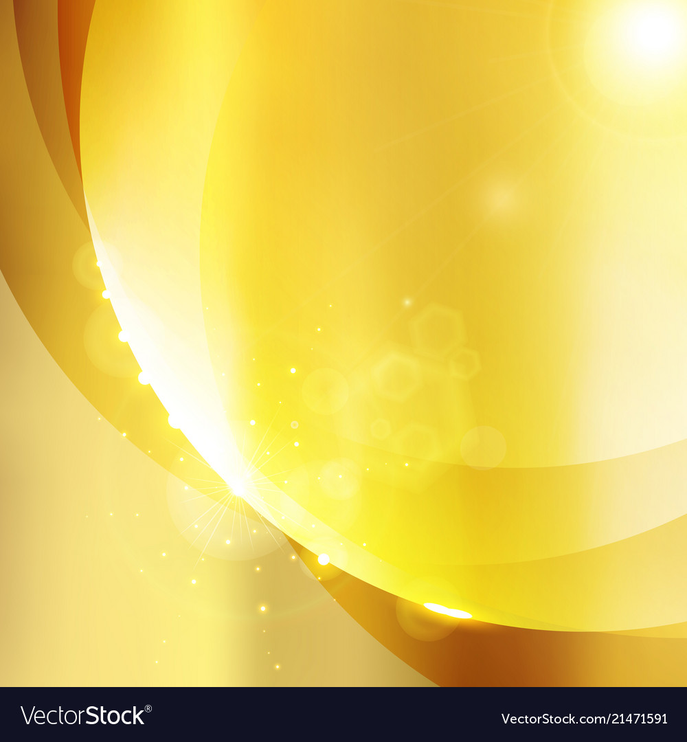 Luxury shining gold color background with sparkle Vector Image