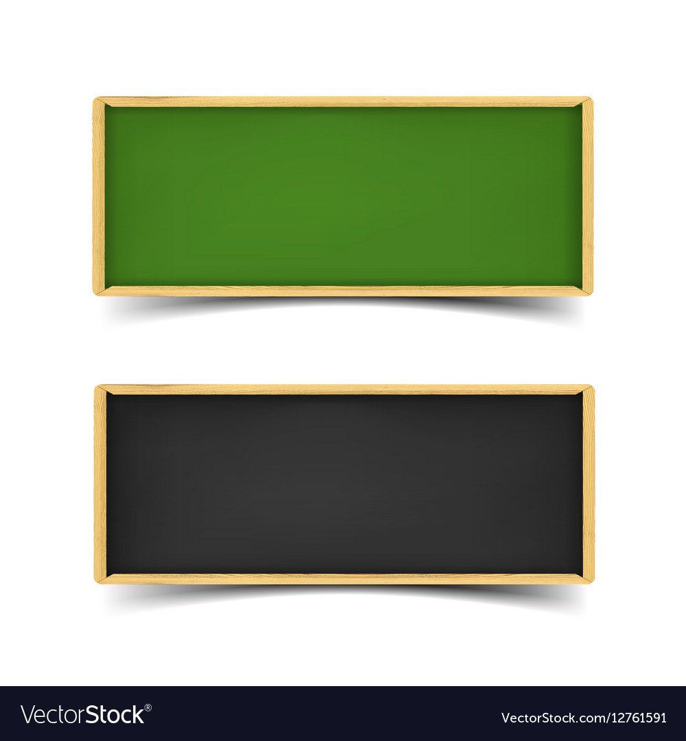 School Board Banner Set Royalty Free Vector Image
