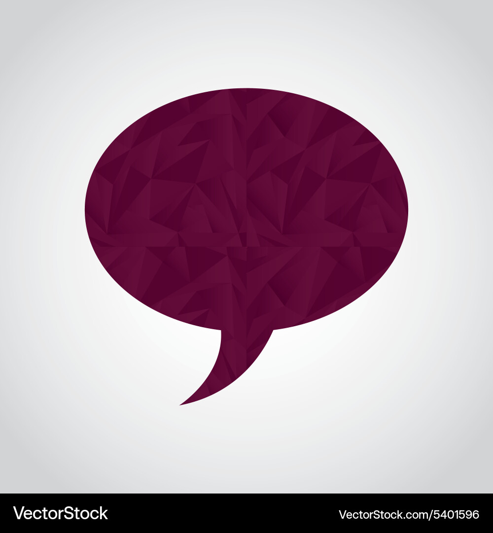 Speech bubble Royalty Free Vector Image - VectorStock