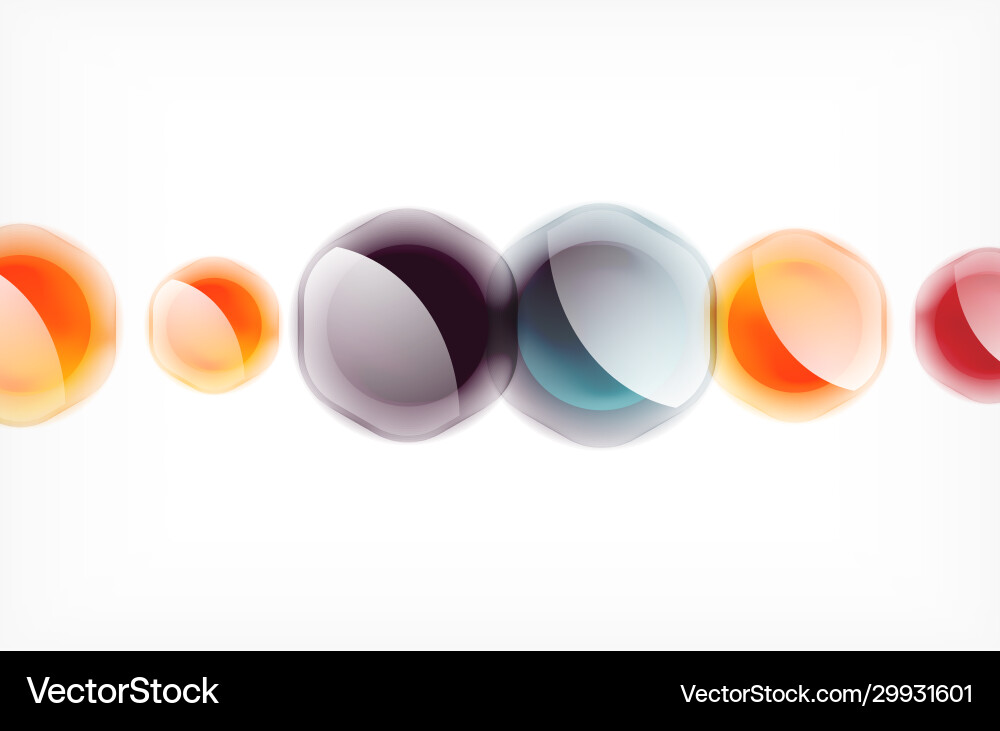 Abstract background - glass shiny transprent Vector Image