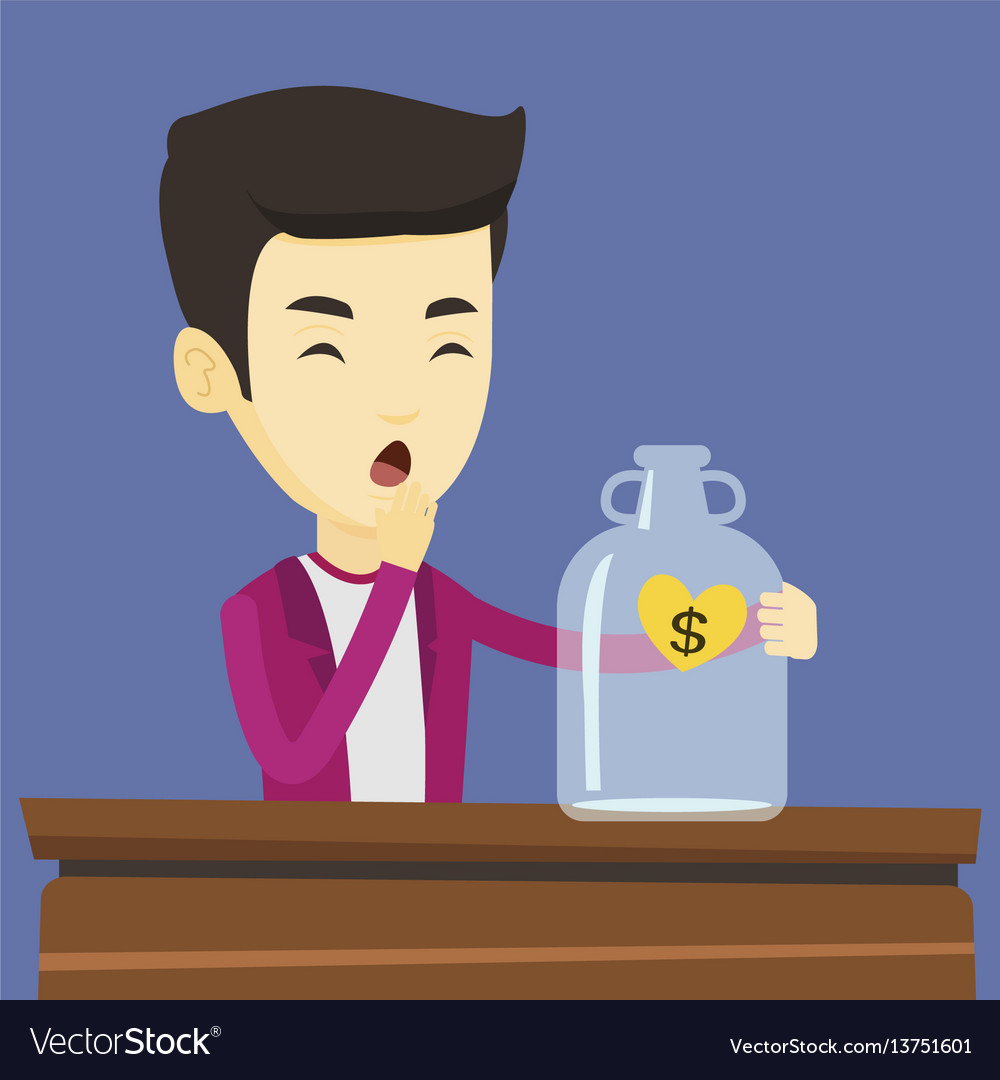 Empty money. Money Box.
