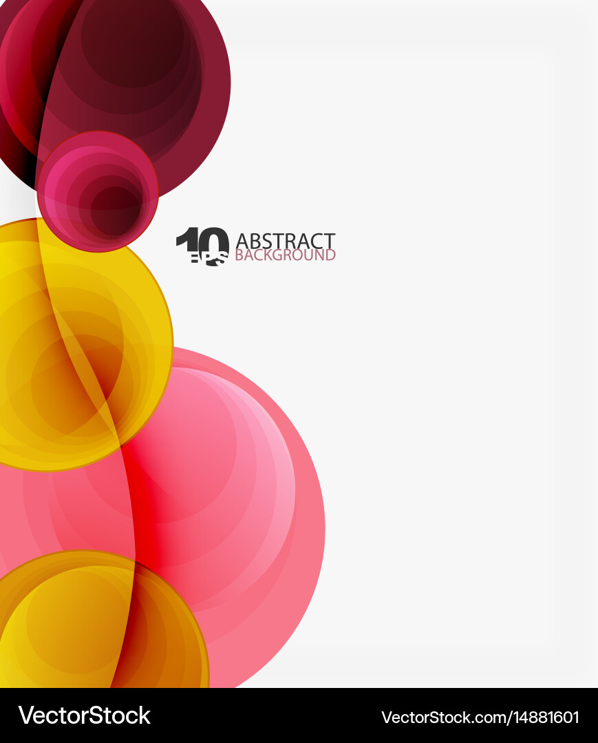 Circle background Royalty Free Vector Image - VectorStock