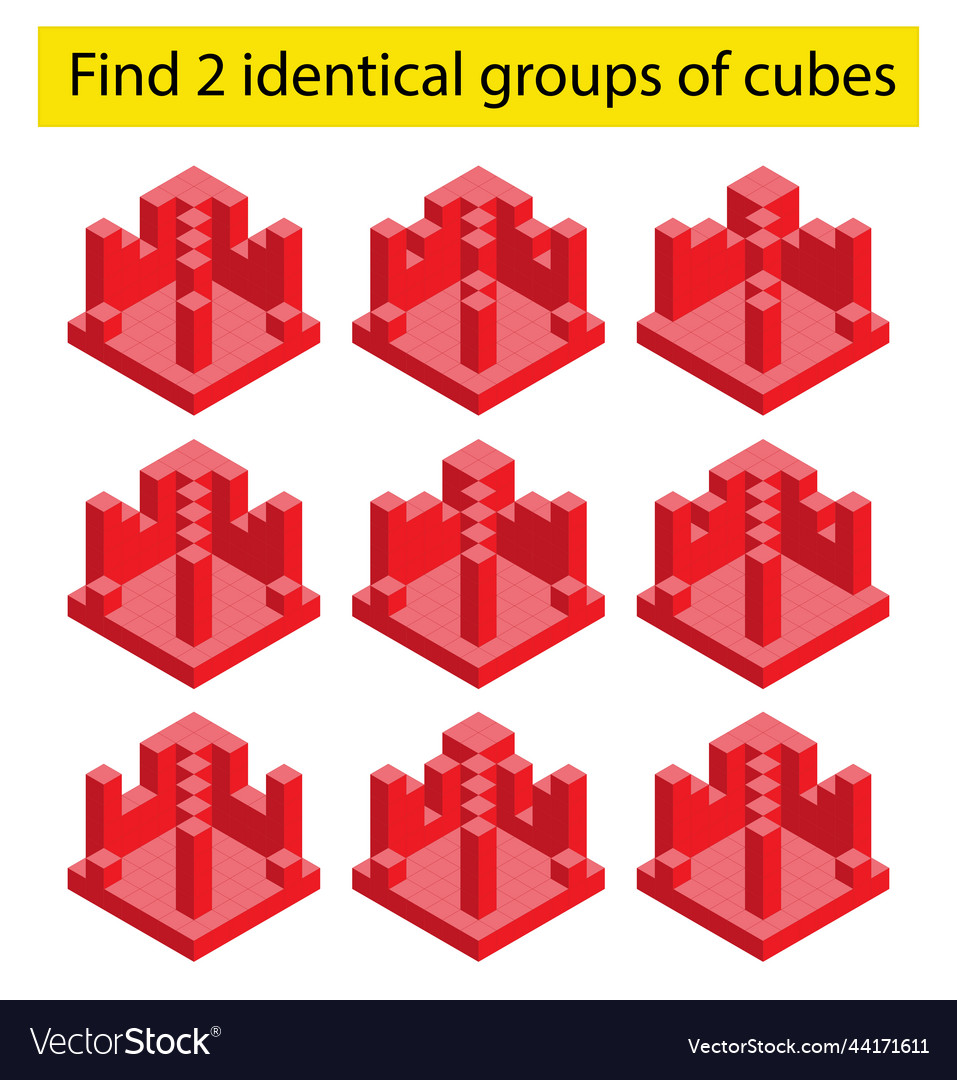 Fun puzzle game for kids Royalty Free Vector Image