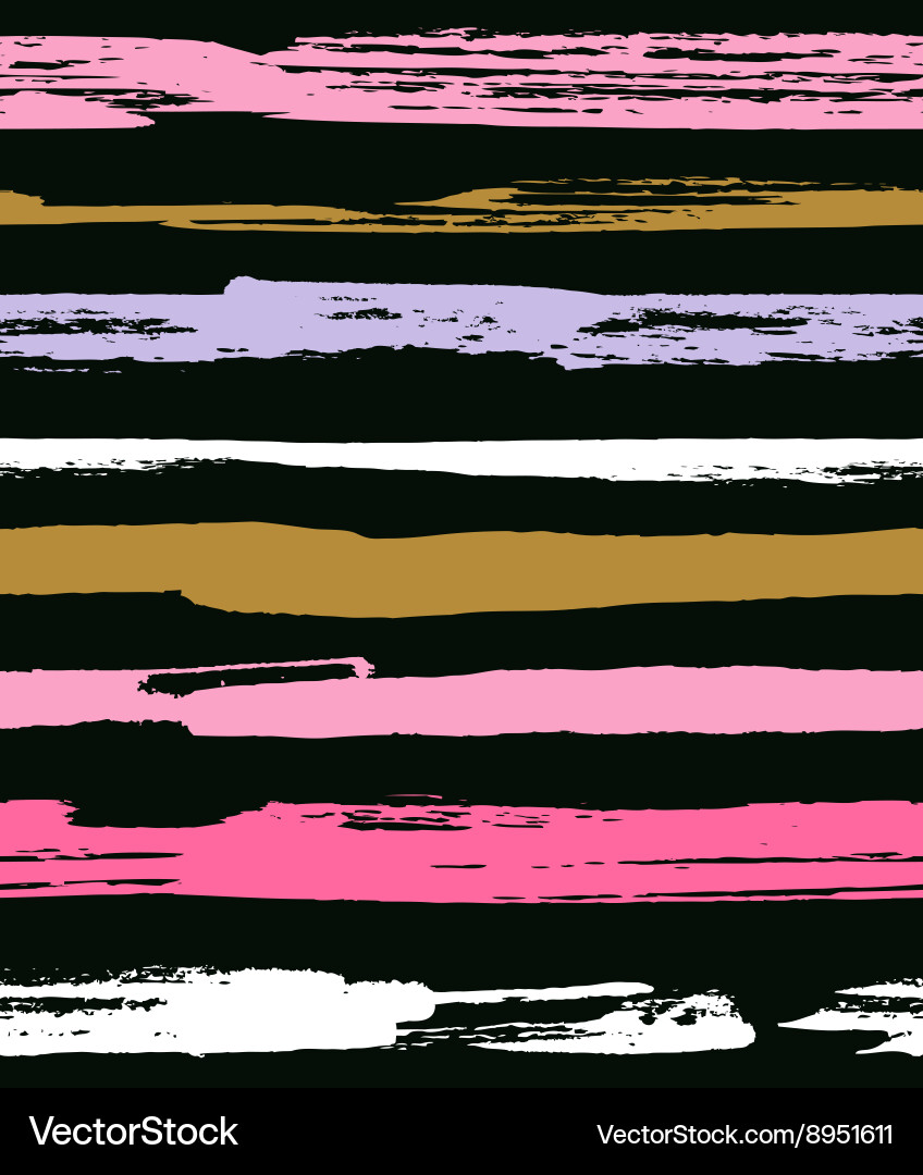 Hand drawn seamless pattern modern background Vector Image
