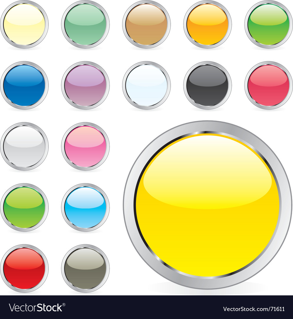 Web buttons Royalty Free Vector Image - VectorStock