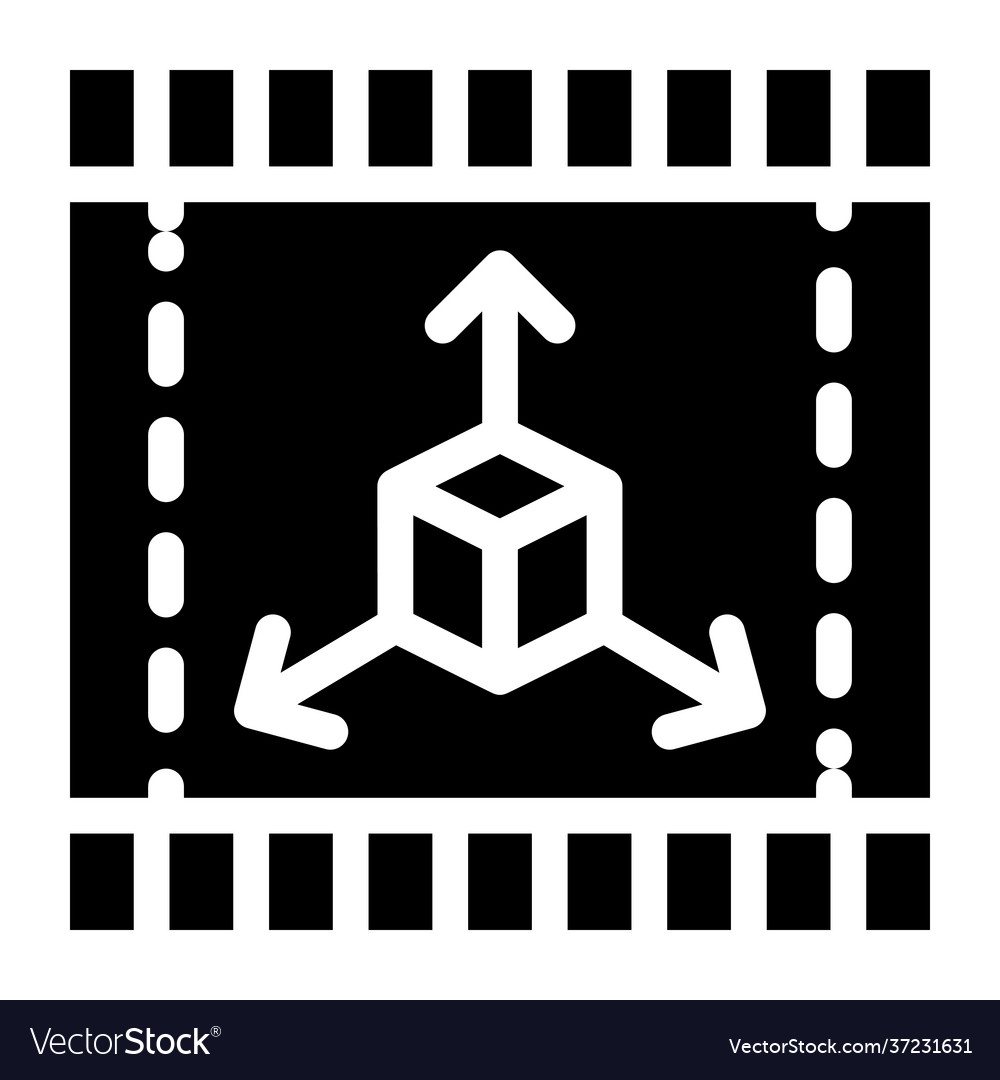 3d module Royalty Free Vector Image - VectorStock
