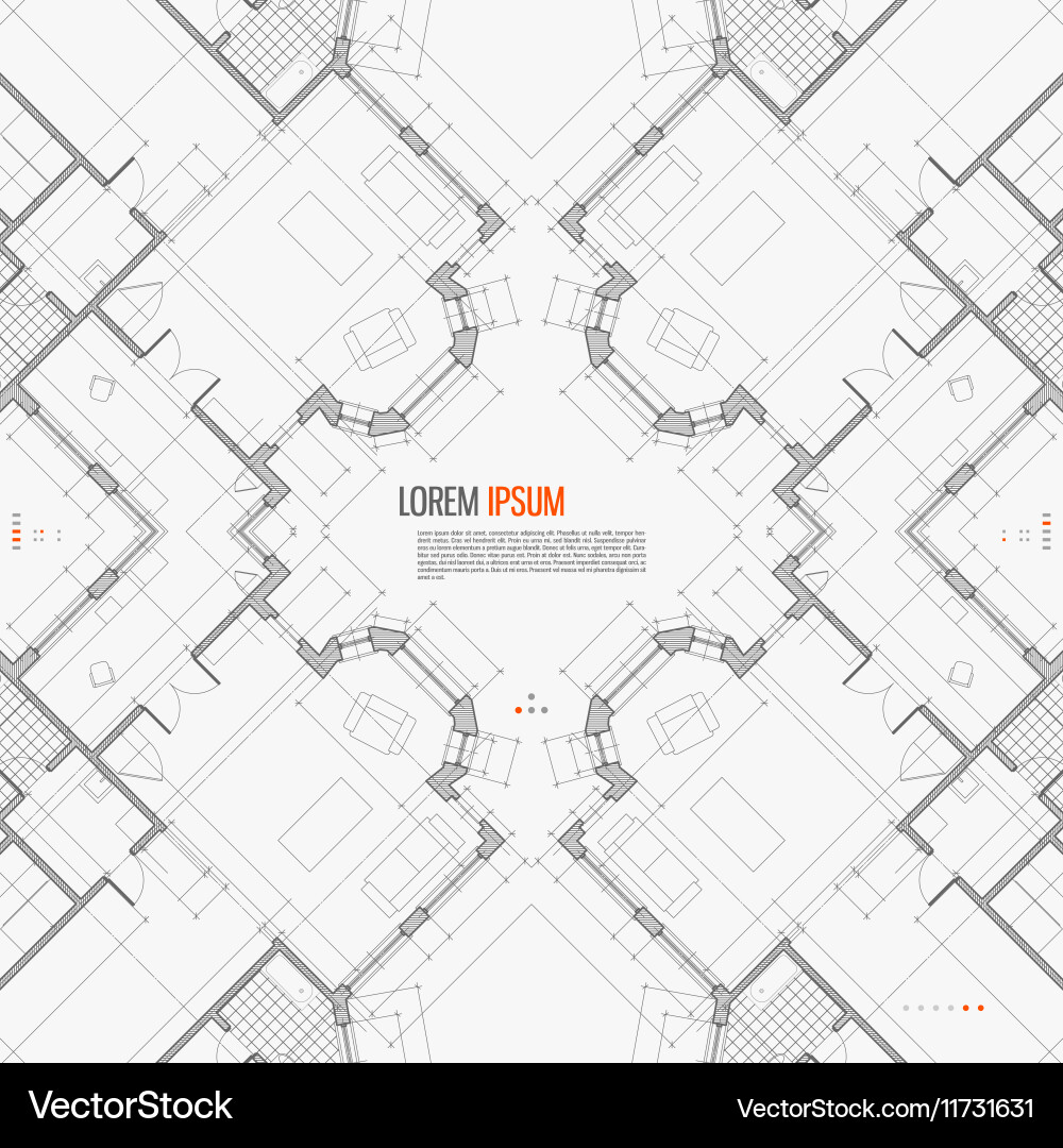 Architectural background Royalty Free Vector Image