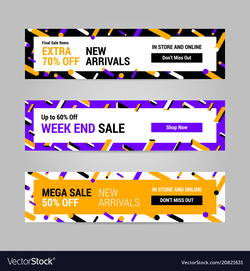 web banner layout templat